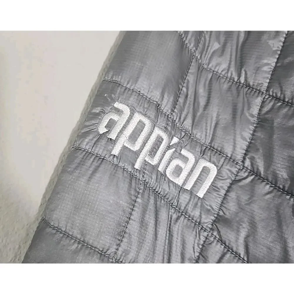 The North Face ThermoBall Trekker Jacket Men's S Gray Appian Logo NF0A3LH2